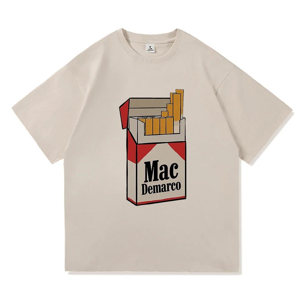 Mac DeMarco Ill Smoke You Graphic Tee Ode To Viceroy Merch Harajuku Cute Style Unisex Cotton Women And Men Tshirts