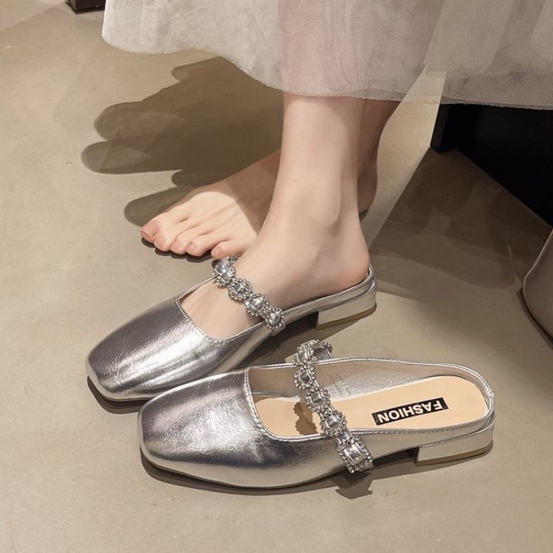 Damensandalen Halbhausschuhe Sommer Outdoor Wear 2026 Neuer Stil High-End Sensation Erhöhte Höhe Indoor