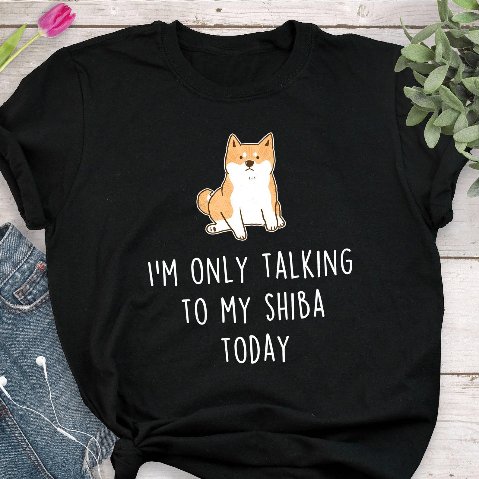 Shiba Inu Shirt, , , Funny Red Shiba Inu Lover Gift, Cute Dog T-shirt, Pet Tee, Dog Mom, Dog Dad, Animal, Shibe Doge Doggo 110