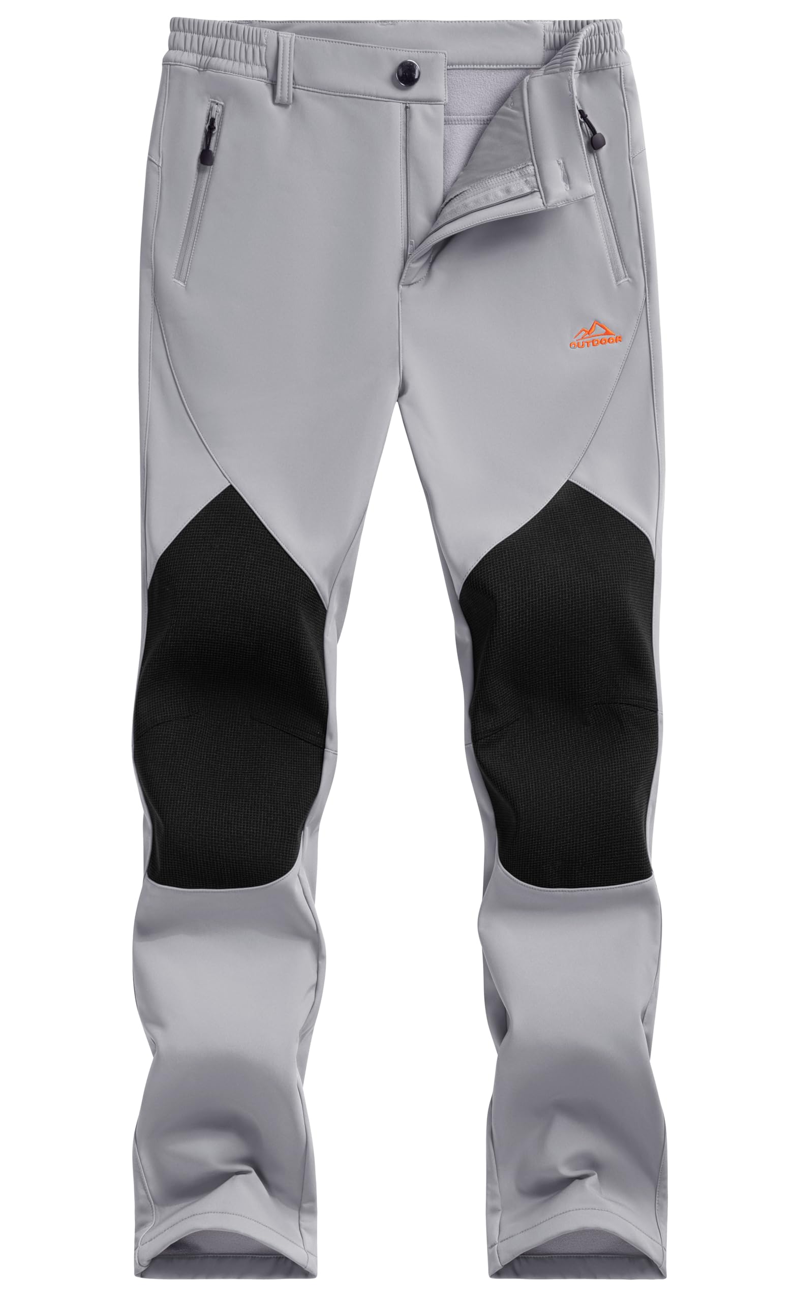 

TACVASEN Slim Fit Winter Pants for and Light Size XL Women s Multi-functional Climbing, Snowboarding, Walking, More, Gray,