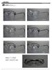 Men's PUNK Retro Titanium Eyebrow Half-Rim Glasses Frame, Large-Face Fit