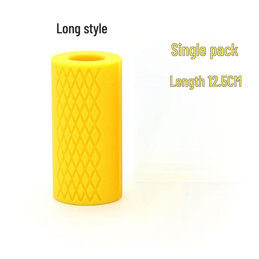 Silicone Dumbbell Thick Grip Handle Cover for Gym Equipment