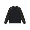 New MLB MONOGRAM Collection New York Yankees 24FW Crewneck Sweatshirt Unisex Black 3AMTM1244-50BKS