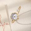 Gemstone Quartz Quartz Wristwatch Elegant Rhinestone Dial Watch Gift Pearl Bracelet Watch  Wedding