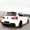 DF Style Rear Diffuser Bumper Lip For BMW 1 Series F20 F21 2015-2019 Deflector Tuning Accessories Spoiler