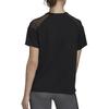 Adidas Aeroready Womens Running Series Training Moisture-Wicking Crew Neck Short Sleeve T-Shirt Women Tops Black GD4542