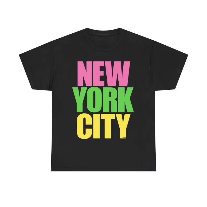 New York City Graphic T- Shirt, Urban Style Casual Tee 4XL