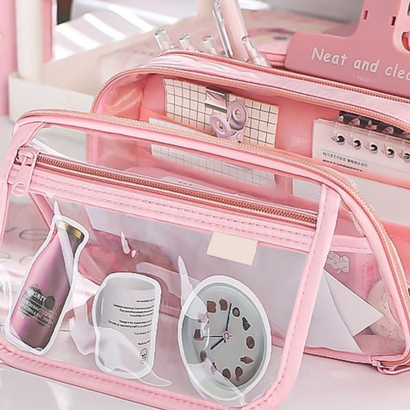 Pencil Pouch Pen Bag Simple Pencil Case Large Capacity Pencil Bag Pen Pouch Aesthetic Pen Case Back to School Supplies