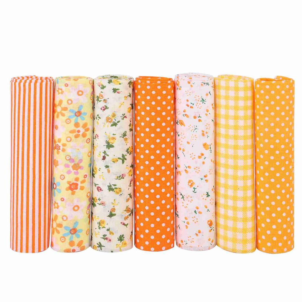 7pcs   Set 100percent  Cotton Batiks Sewing Craft Cloth for DIY Wallet Cushion Cover
