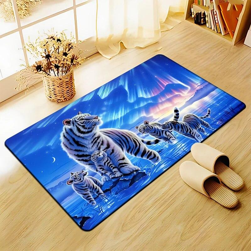 3D Art printing Tiger Printed Carpet for Living Room Large Area Rug Soft Carpet Home Decoration Mats Boho Rugs Dropshipping