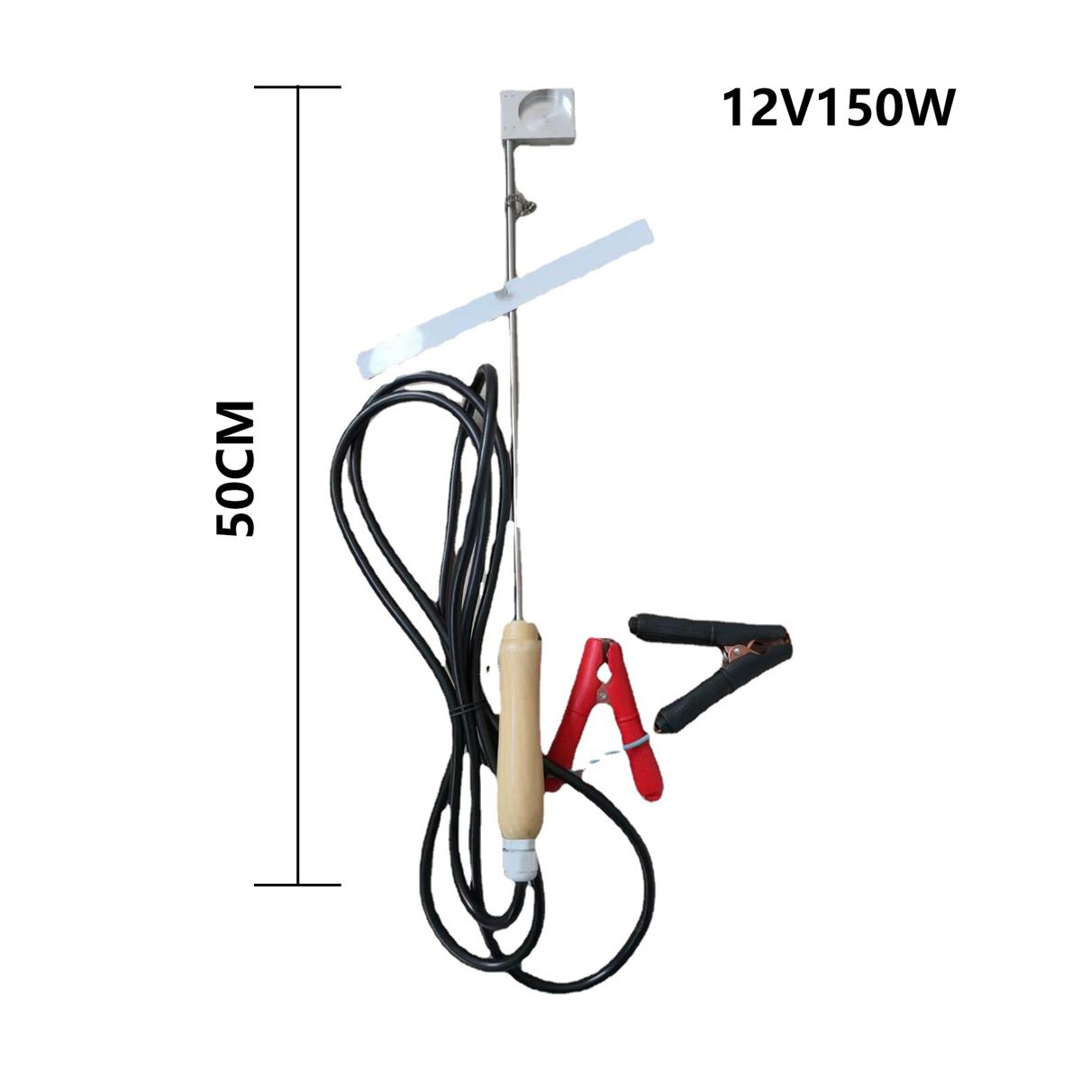 

1 Set 50cm Bee Mite Heating Fumigation Device 12V 150W Hive Atomization Heating Bee Vaporizer Purifying Bees Beekeeping Tool