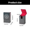 Sun Moon Tarots Card Box PU Leather Storage Case Portable Card Container Divination Storage Box Card Container Easy to Carry