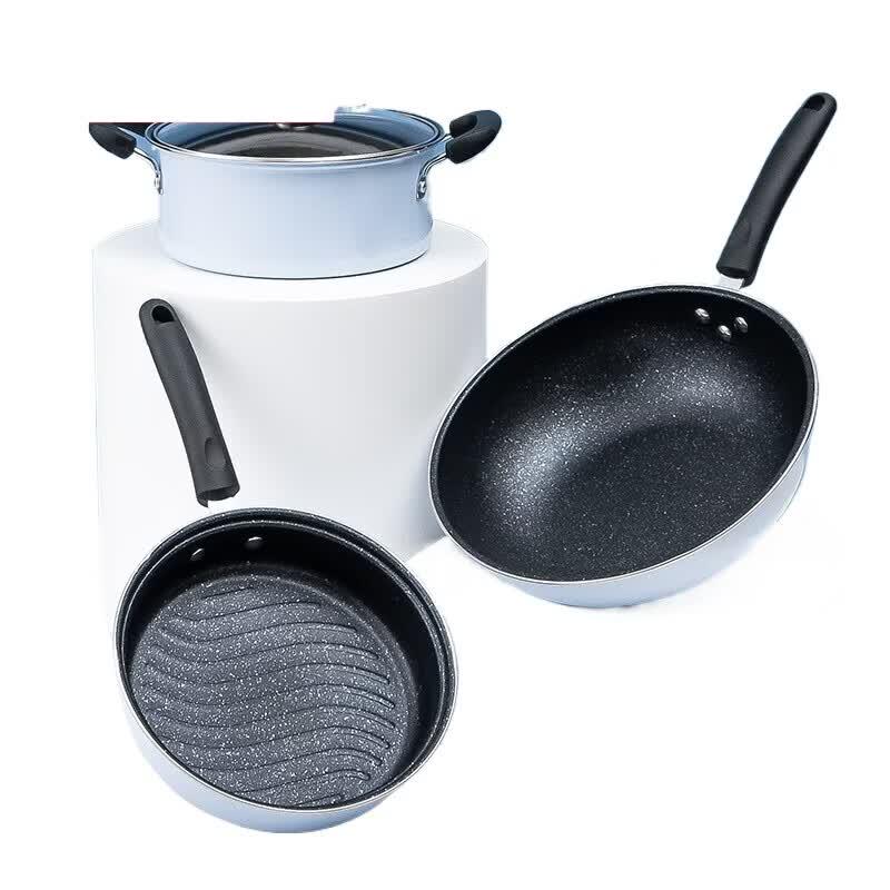 Debo Maifan Stone Non-stick Cookware Set (3-Piece)