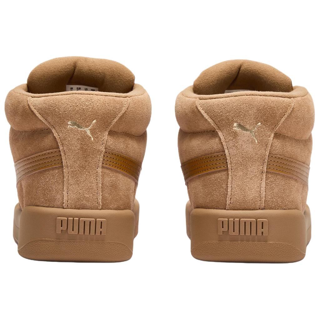 PUMA Park Lifestyle Skate Shoes Unisex High Top Wheat Brown