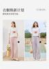 Fragrant Shadow Dopamine Printed White T-shirt for Women, 2026 Summer New Edition, Lyocell Round Neck Loose Casual Short Sleeve Top