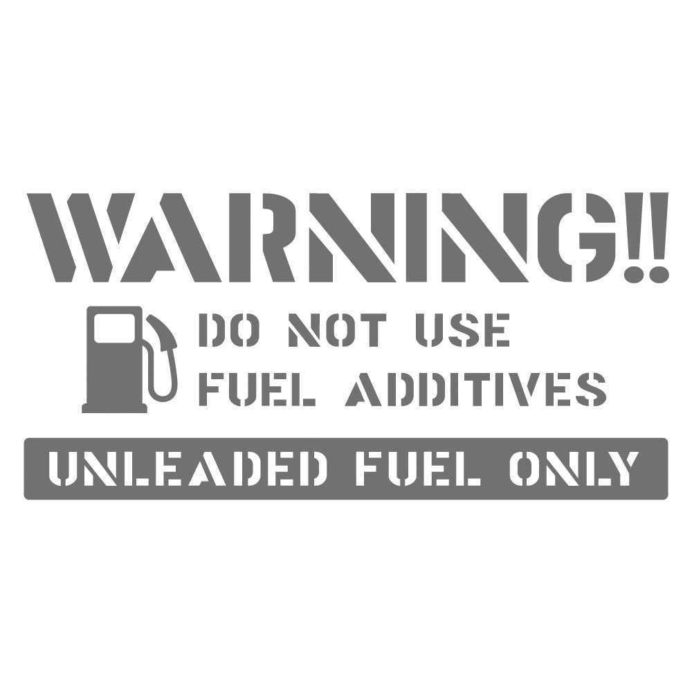 

imoninn Fuel Spout Sticker Design A [ Seeds/Regular] (Silver Metallic)