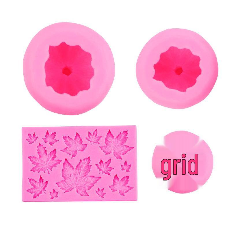 

Хэллоуин 3D Силиконовая форма Тыква и Кленовый лист для свечей и тортов