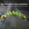 10Pcscopper Bridge Jumper Yellow Green Double Color Grounding Wire Solar Photovoltaic Grounding Wire