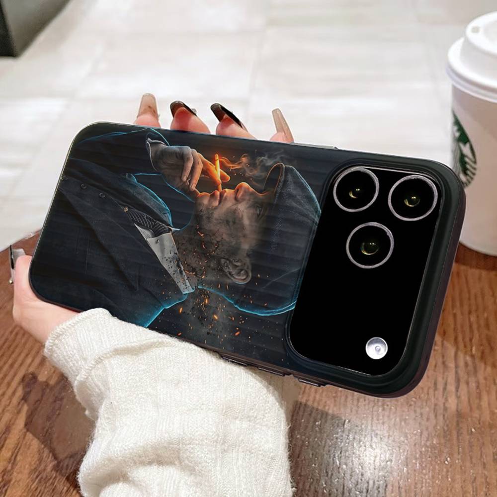 Movie P-Peaky-S B-Blinders Phone Case For IPhone 17 16 15 11 12 13 14 Pro Max Soft Corrugated Silicone Cover Case
