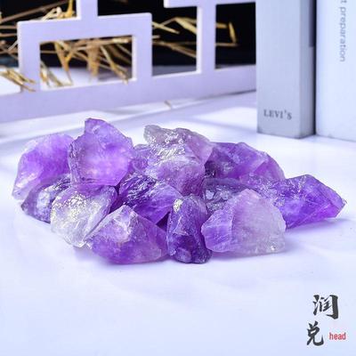 Natürlicher Amethyst Rohstein Hellviolett Diffusor Flammlose Aromatherapie Ornament