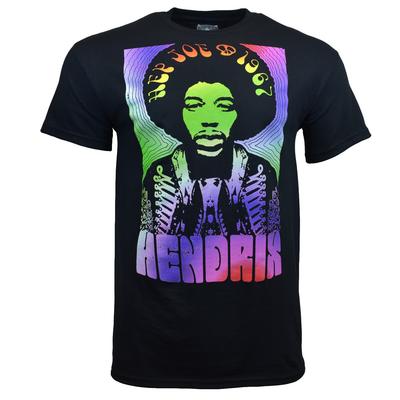 Mens T-shirt JIMI HENDRIX HEY JOE Vintage Rock Music Guitar Cotton NEW