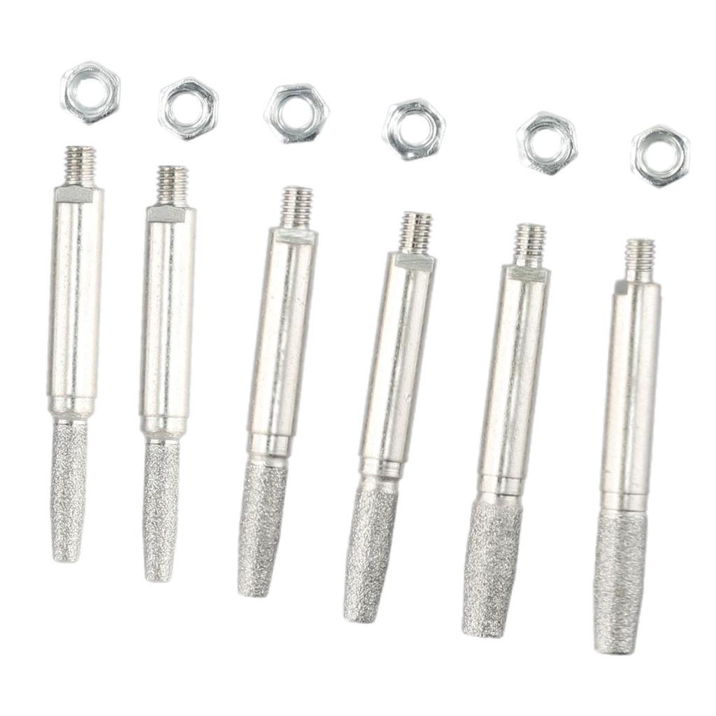 Practical Replacement High-Quality Materials New Grinding Head Hand Tools 4.0mm/5.0mm/6.0mm 50mm / 1.96Inch 6pcs Portable Set