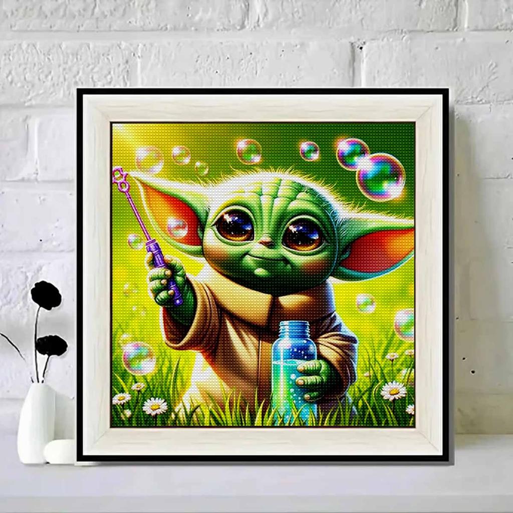 5D DIY Diamond Painting Decorative Blow bubbles Full Round Drill Scenery Diamond Embroidery Cross Stitch Kits Home Decor Gift