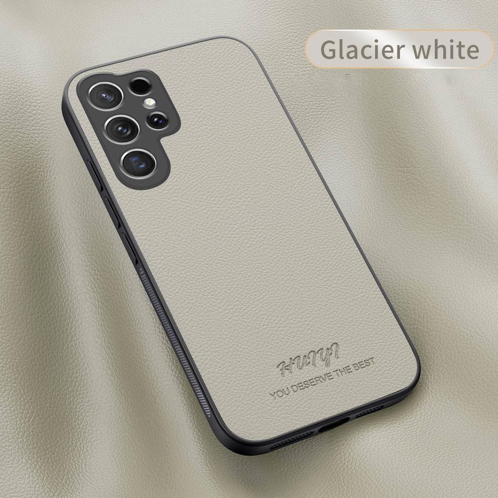 Leather Case for Samsung Galaxy S24+ Ultra Plus S23+ S22+ S21+ S20+ Ultra Plus FE Note 20 Ultra Car Magnetic Holder Phone Cover