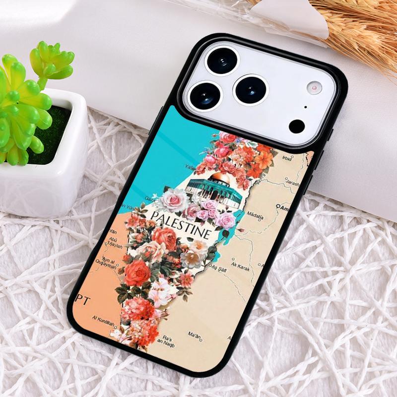 P_alestine Flag Protective Shockproof Phone Case for iPhone 17 Air 16e 15 11 12 14 13 Pro Max Cover Coque