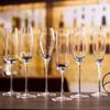 Elegant Crystal Champagne Flute Set