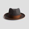 French Felt Hat Wool Top Hat Versatile Pure Wool Felt Hat