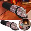 Roll Wrapping Bag Storage Christmas Paper Roll Fits Gift 24 Wallpaper Container Housekeeping Cloth Storage Bags With Zipper