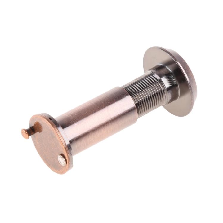 Heavy Duty Front Door Peephole with Anti-peeping Back Cover for Home Office