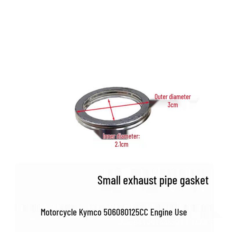 

Motorcycle Tricycle Exhaust Gasket Pad: Bend Beam Engine Cylinder Head & Pedal, Fits Various Models