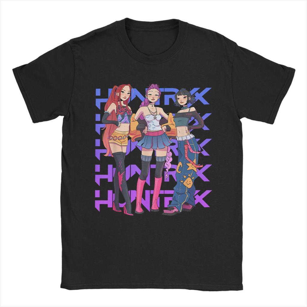 Demon Hunters Derpy Tiger Men's T Shirt  Novelty Tees Short Sleeve Crew Neck T-Shirts Pure Cotton Gift Clothing