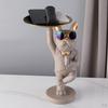Animal Storage with Glasses Figurines Home or Candy Bowl