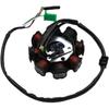 8 Pole Magneto Ignition Stator With 5 Wires For Scooter Motorcycle Moped Compatible With GY6 50cc 125cc 150cc
