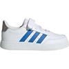 Adidas Breaknet 2.0 Comfortable Non-Slip Durable Low-Top Kids Skate Shoes Kids Sneaker White JI0963