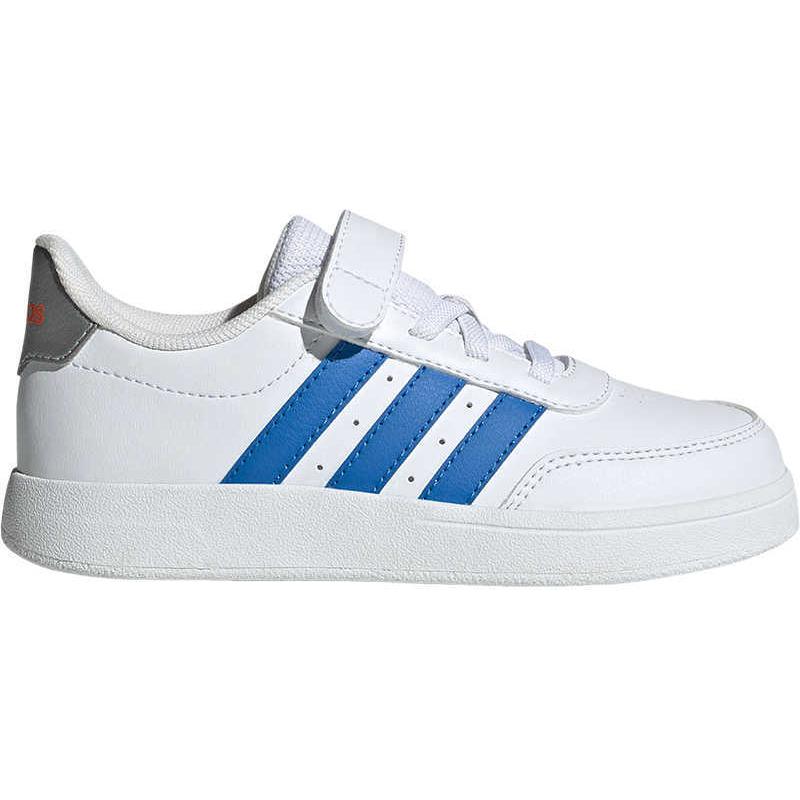 Adidas Breaknet 2.0 Comfortable Non-Slip Durable Low-Top Kids Skate Shoes Kids Sneaker White JI0963