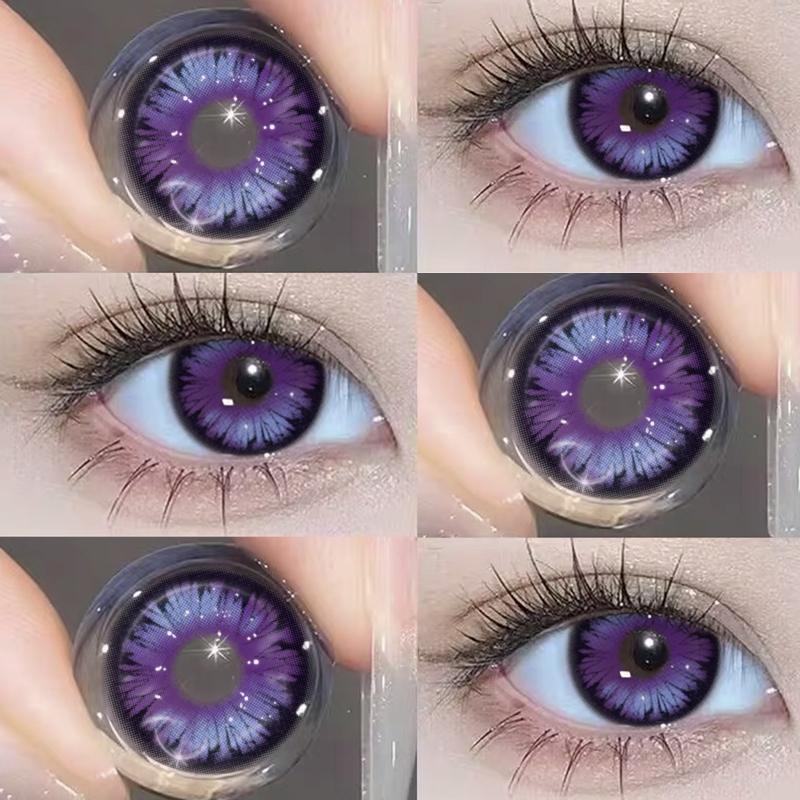 Eyeshare Neueste farbige Kontaktlinsen für Augen Pink/Blau/Grün Farbige Augen Make-up Kontakt 6 Monate Kosmetik