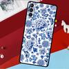 Blue and White Porcelain Funda For Samsung Galaxy S26 S25 S24 S21 S22 S23 Ultra S10 Plus S20 FE S25 FE Phone Case