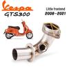 Vespa GTS300 Exhaust Modification Set – Front & Full Section Pipe