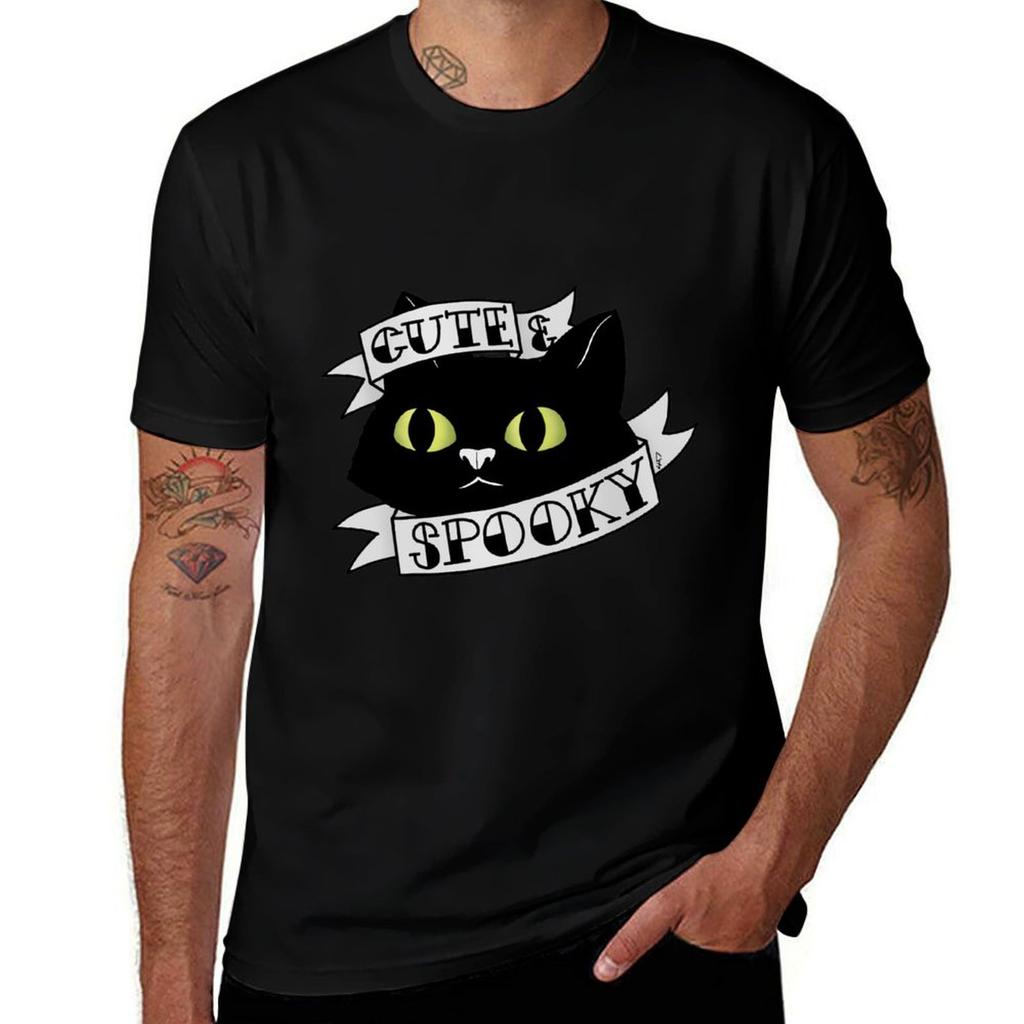 Cute And Spooky Tshirt Casual Fashion Short Sleeve Cotton Tshirt