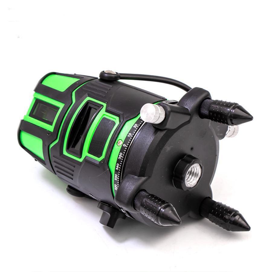5-Line High-Precision Outdoor Infrared Level with Strong Light and Automatic Leveling