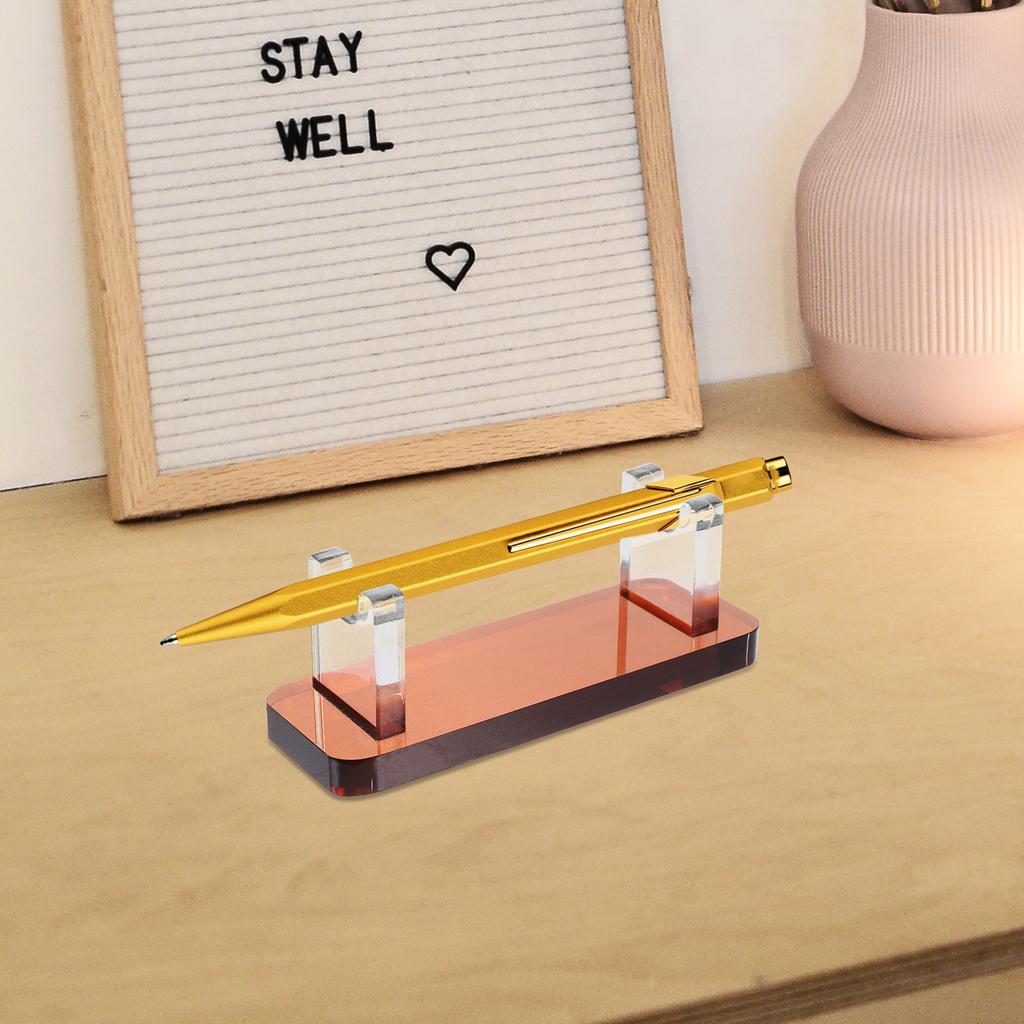 Strong Acrylic Pen Display Stand Pen Storage Rack for Ballpoint Fountain Eyebrow Nail Art Pens Brushes Makeup Tools Home Office