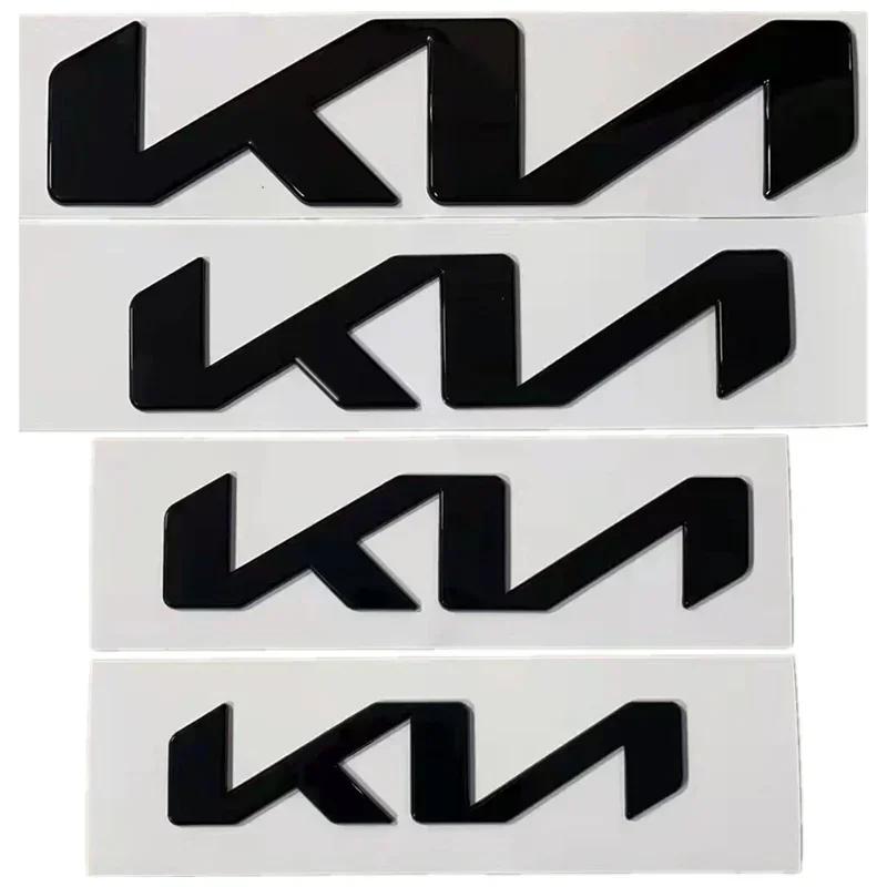 ABS Car Front Hood Rear Trunk Letter Emblem Badge Sticker for KIA SPORTAGE KX3 KX5 K3 K5 K7 Sorento Ceed Rio Soul Forte Optima