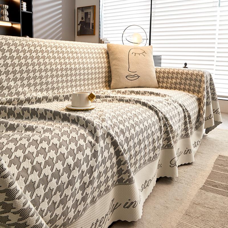 Summer Mat Sofa Cover Towel All-Inclusive Non-Slip Summer Cool Light Luxury High-Grade Cushion