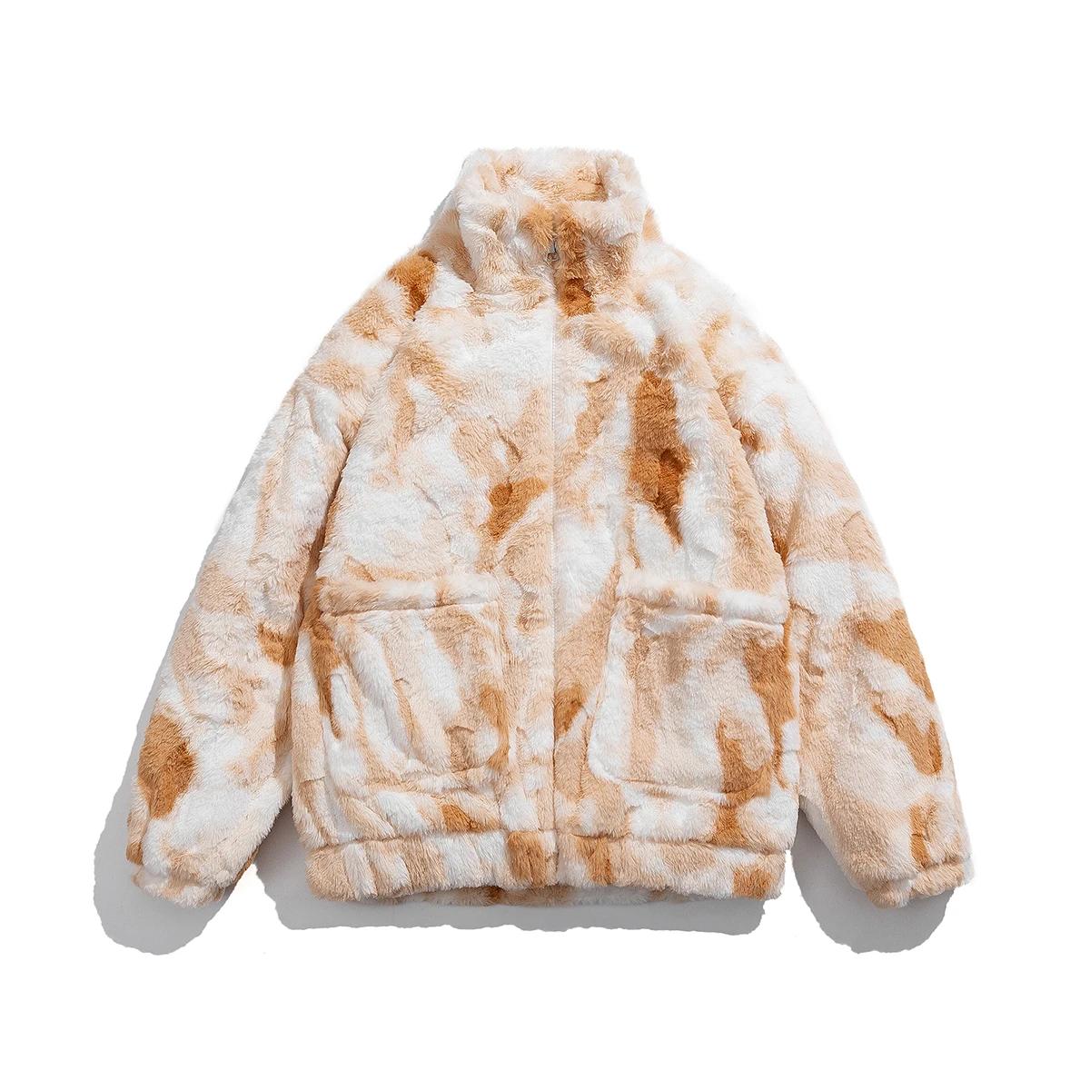 

Зимняя Новая Куртка из Овечьей Шерсти Мужская Корейская Молодежная Бархатная Верхняя Одежда Мужская Толстая Теплая Парка Тай-Дай Модная Мужская Свободная Хлопковая Куртка с Набивкой L шампанского