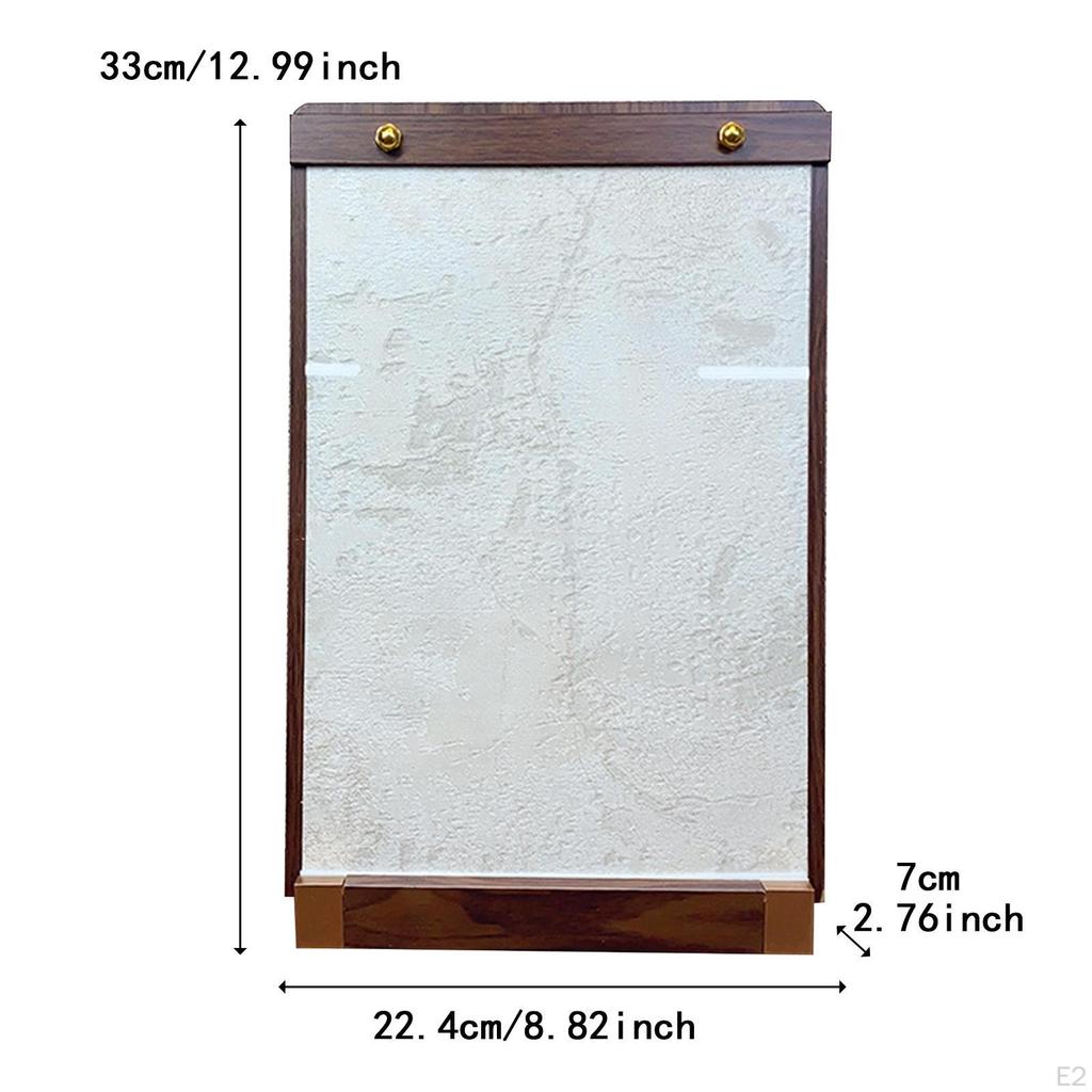 Decorative Nail Display Stand, Tip Sampler, Wooden Stand for Home Manicure