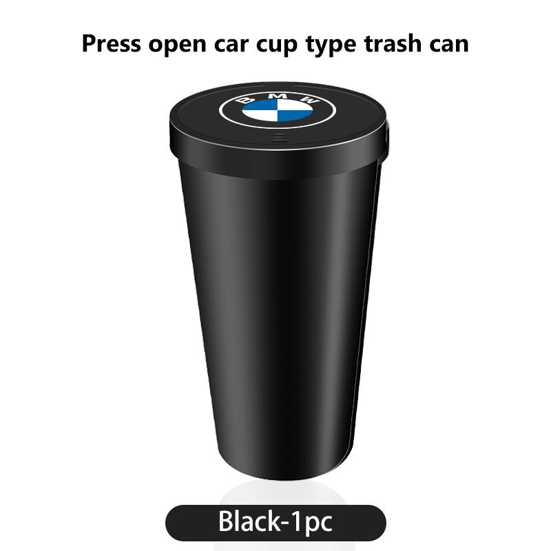 Car Center Console Storage Trash Can Cup Holder Garbage Bin For BMW Performance M E87 E30 E46 E28 F35 G20 E93 F20 X3 X IK5